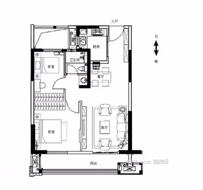 綬溪璟悅C區(qū) 2房2廳1衛(wèi) 賣(mài)5600-莆田二手房