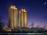 沿木蘭溪夜景圖