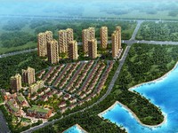 莆田碧桂園浪琴灣鳥瞰圖