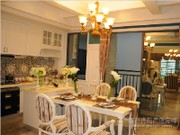 一期3#119三房樣板房餐廳廚房陽(yáng)臺(tái)