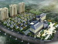 城建溫泉花園鳥瞰圖