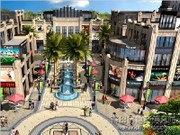 沿橫二路透視圖(夜景)