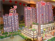 錦福上城沙盤圖