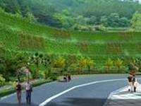 邊坡綠化效果圖