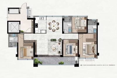 雙主臥！保利瑧悅11000起，找我享低 家，中山荔城1小-莆田二手房