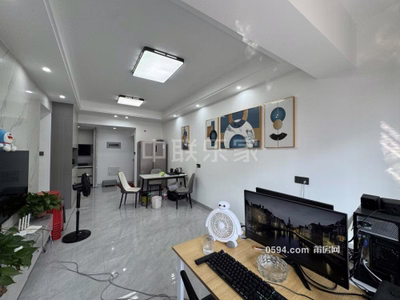 59萬現(xiàn)代風精裝兩房！雙陽臺塘北街尚書公園駿乘華府悅府名-莆田二手房