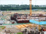 2014年10月 保利香檳國際工程進度