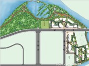 塘寧灣景觀平面圖新