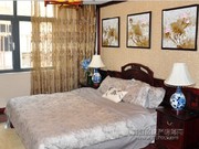 中式別墅樣板房--臥室