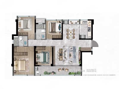 一小 中山 總嫁179旺 現(xiàn)房清盤 城東保利瑧悅 棠頌和府-莆田二手房