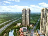 1#號(hào)樓鳥瞰圖