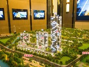 富力壹號半島沙盤圖