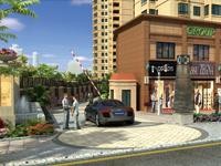 商業(yè)街次入口效果圖