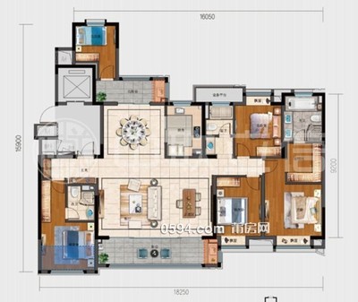 融創(chuàng)蘭溪大觀 看溪 大平層 贈(zèng)產(chǎn)權(quán)車位 雙主臥 五房 售398萬-莆田二手房
