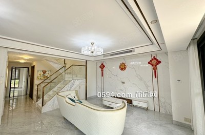 木蘭溪濱溪正榮府帶前后花園的疊墅精裝修南北通透-莆田二手房