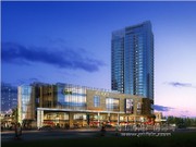 仙游凱天城商業(yè)入口效果圖