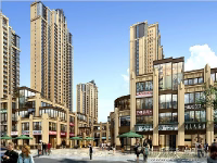 沿塘北路透視圖