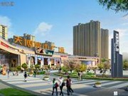 P商業(yè)廣場(chǎng)透視圖