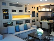 樣板房--客廳 餐廳