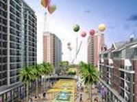 街區(qū)透視圖