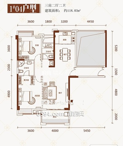 駿乘悅府 3房2廳2衛(wèi) 三面采光 賣8778-莆田二手房