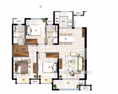 融創(chuàng)玖溪大觀 3房2廳2衛(wèi)  賣6181-莆田二手房