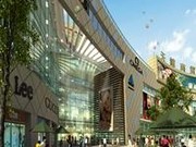 商貿(mào)城入口透視圖1