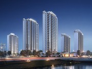 沿街夜景效果圖