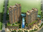 華港財(cái)富中心鳥瞰圖