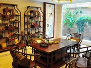 中式別墅樣板房--會(huì)客室