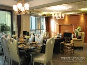 一期1#121三房樣板房客廳餐廳