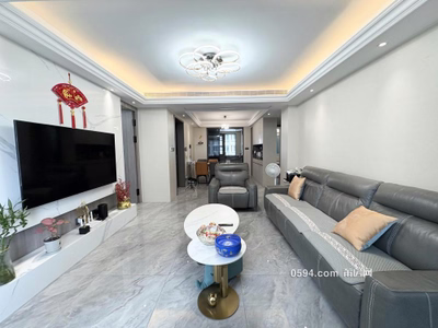 價(jià)格可談二次精裝南北通透看小區(qū)全景融創(chuàng)蘭溪大觀雅筑-莆田二手房