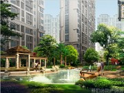 中心水景效果圖