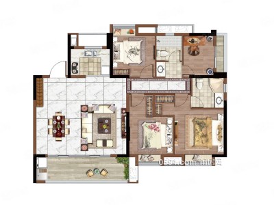 一梯一戶 黃石喜歡小洋房的來(lái) 4房三面光四葉草 6000起-莆田二手房