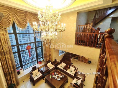 使用面積400多平 送大露臺 皇庭駿景 3層樓中樓豪裝7房-莆田二手房