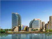 幸福城沿木蘭溪岸效果圖