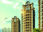 小區(qū)內(nèi)部透視圖