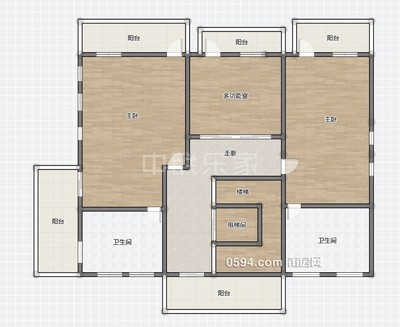 鳳凰山鉑郡 702平 2580萬 大面積 6室4廳5衛(wèi)-莆田二手房