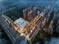 夜景鳥瞰帶燈光