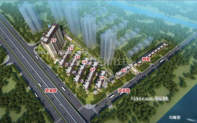 濱溪正榮府疊墅上疊 復(fù)式 有露臺(tái) 視野超好 玉湖兩館一宮-莆田二手房