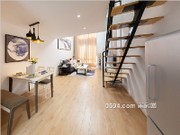 三期56㎡MINI復(fù)式樣板房