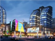 商業(yè)中心效果圖