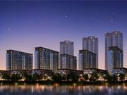 萬科一期夜景效果圖