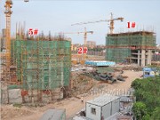 2014年7月 駿乘億發(fā)城工程進(jìn)度