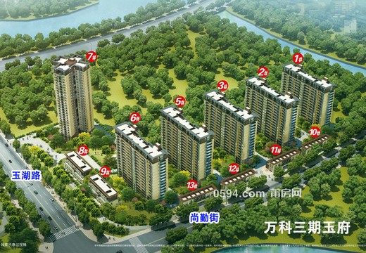 莆田萬科城三期玉府