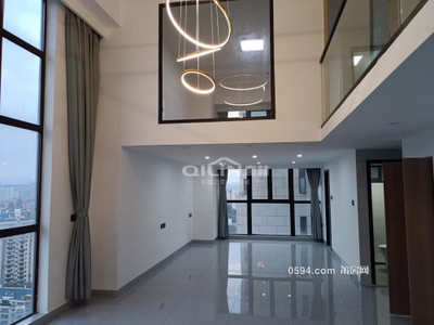 新出整租 市中心 京都壹品 東南復(fù)式2房，邊套辦公精裝拎包-莆田租房