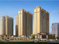  恒潤(rùn)御景沿街透視圖