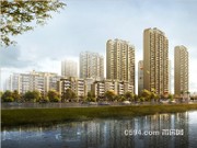 正榮府濱溪北路透視黃昏