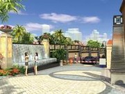 商業(yè)街水景效果圖