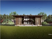 內(nèi)院亭落：陶然亭